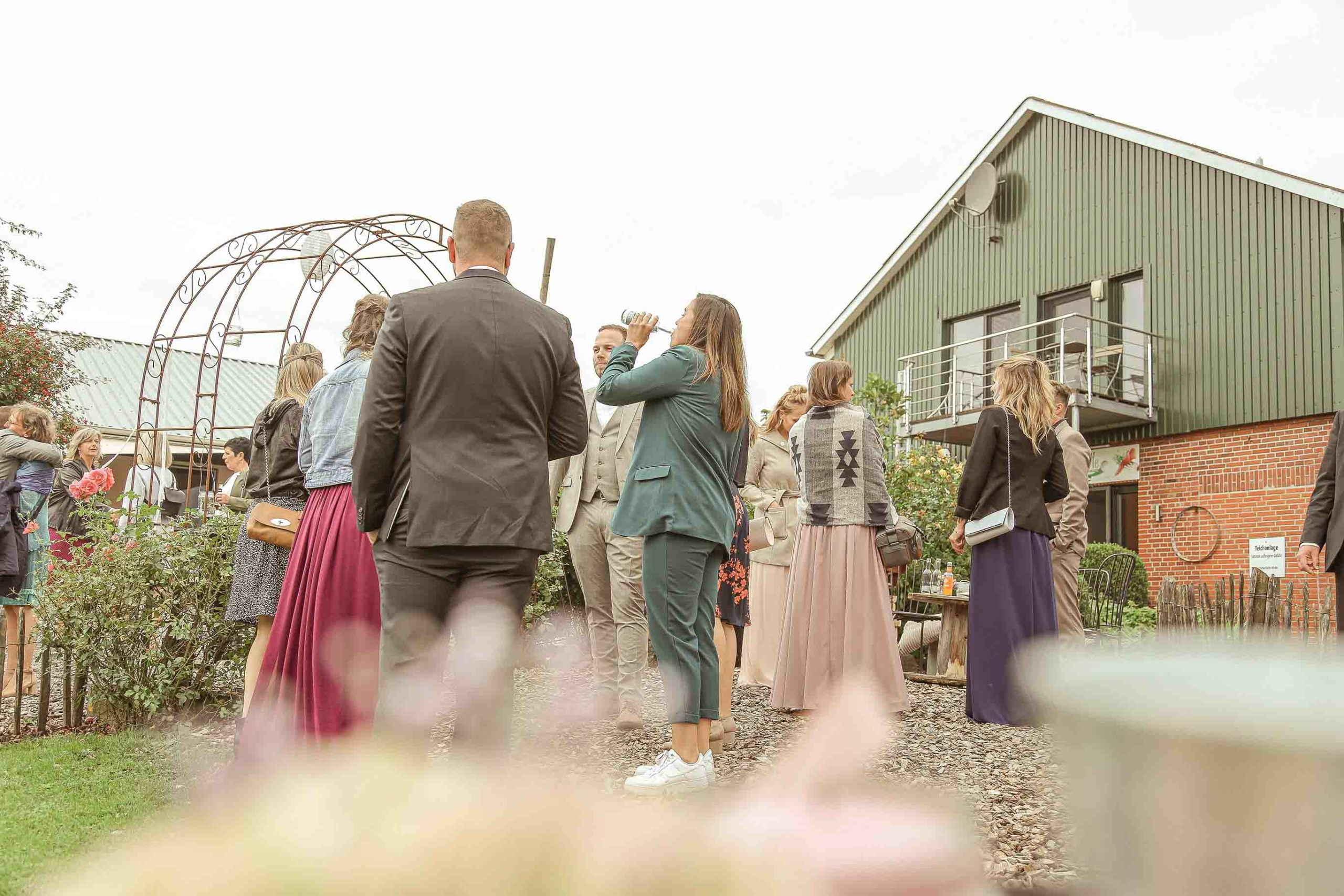 Hochzeitsshooting - Gäste